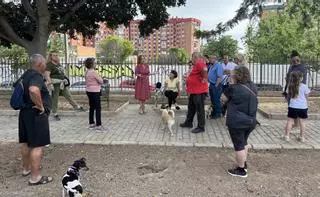 El PSOE exige que se habiliten "de manera inmediata" las fuentes caninas del Parque del Oeste