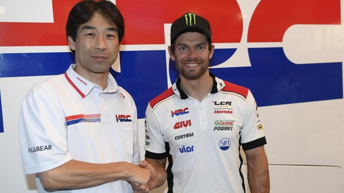 crutchlow y Tetsuhiro Kuwata