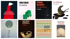 Cubiertas de algunas de las mejores distopías que ha dado la literatura