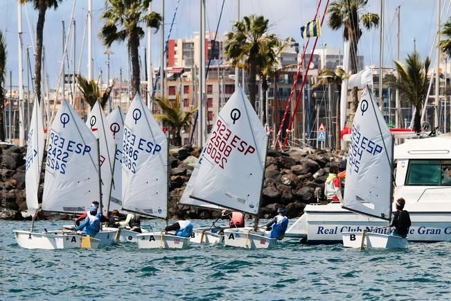 Selección canaria de la clase Optimist