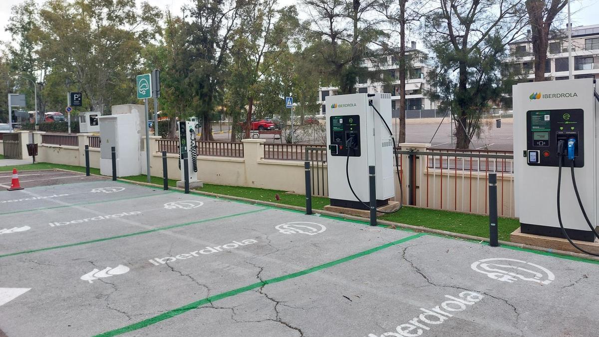Puntos de recarga de Iberdrola en Benicàssim