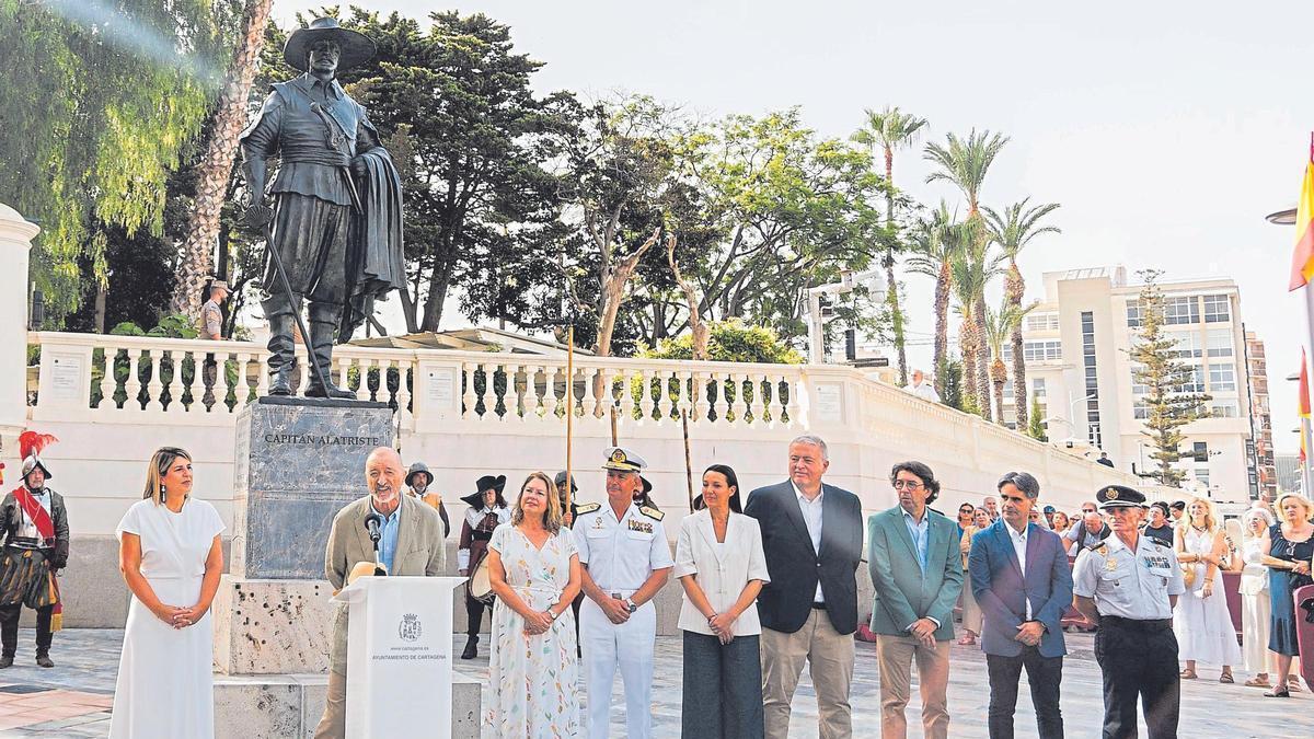 El capitán Alatriste ya vigila el Puerto de Cartagena