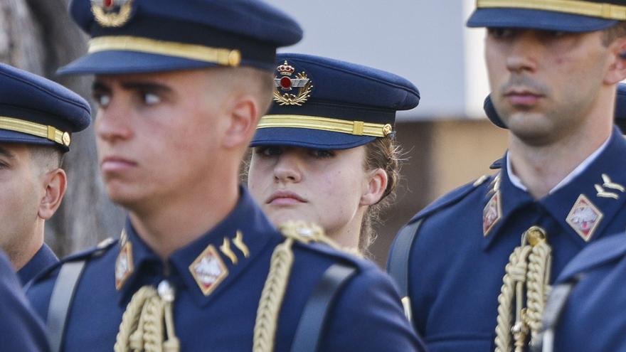 La Princesa Leonor participa este viernes en el nombramiento de alféreces de la AGA antes de comenzar sus vacaciones de Navidad