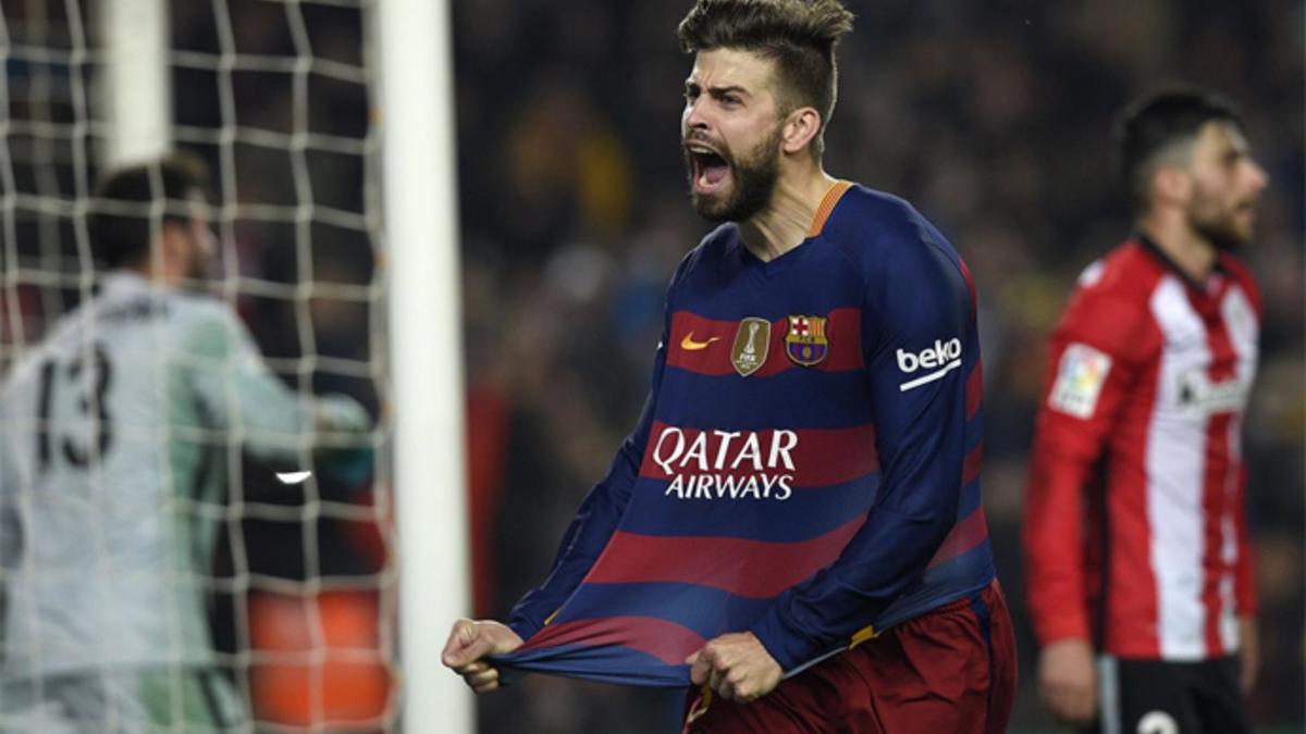 Gerard Piqué suma 40 goles en partido oficial a lo largo de su carrera