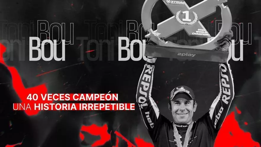 Toni Bou, 40 veces campeón: una historia irrepetible