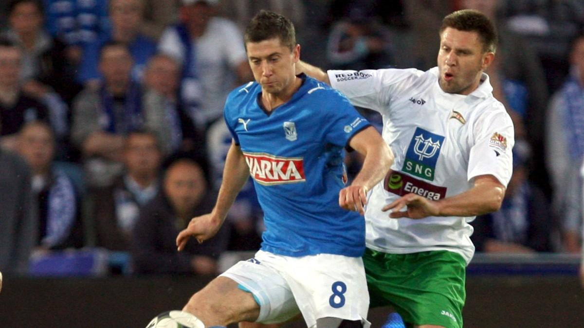 Robert Lewandowski en el Lech Poznán