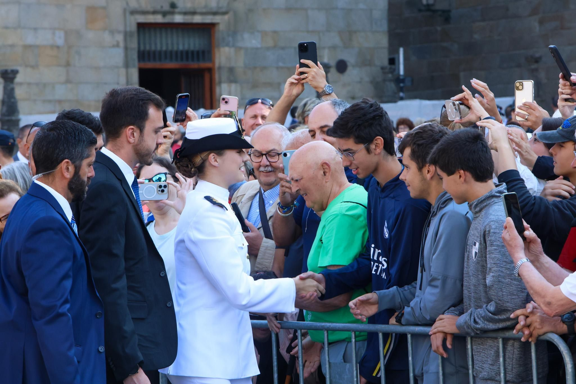 La princesa Leonor recibe la Medalla de Galicia
