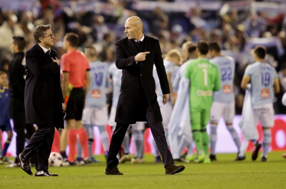 El Celta- Real Madrid, en fotos