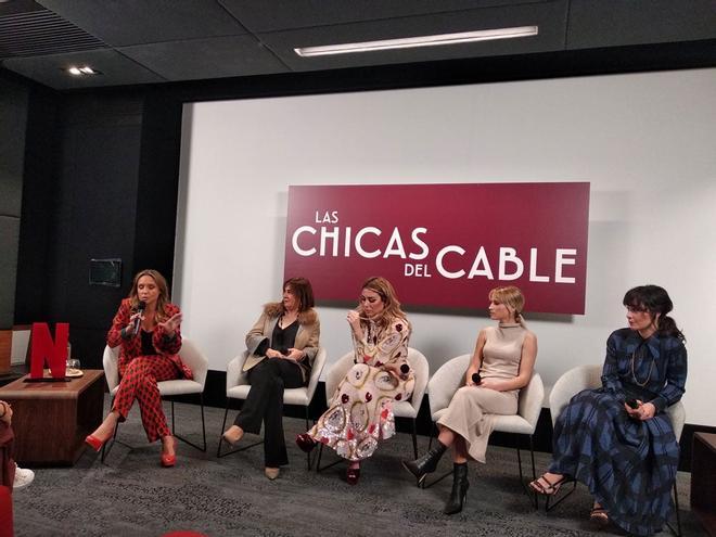 Blanca Súarez, Ana Fernández y Nadia de Santiago y Teresa Fernández-Valdés