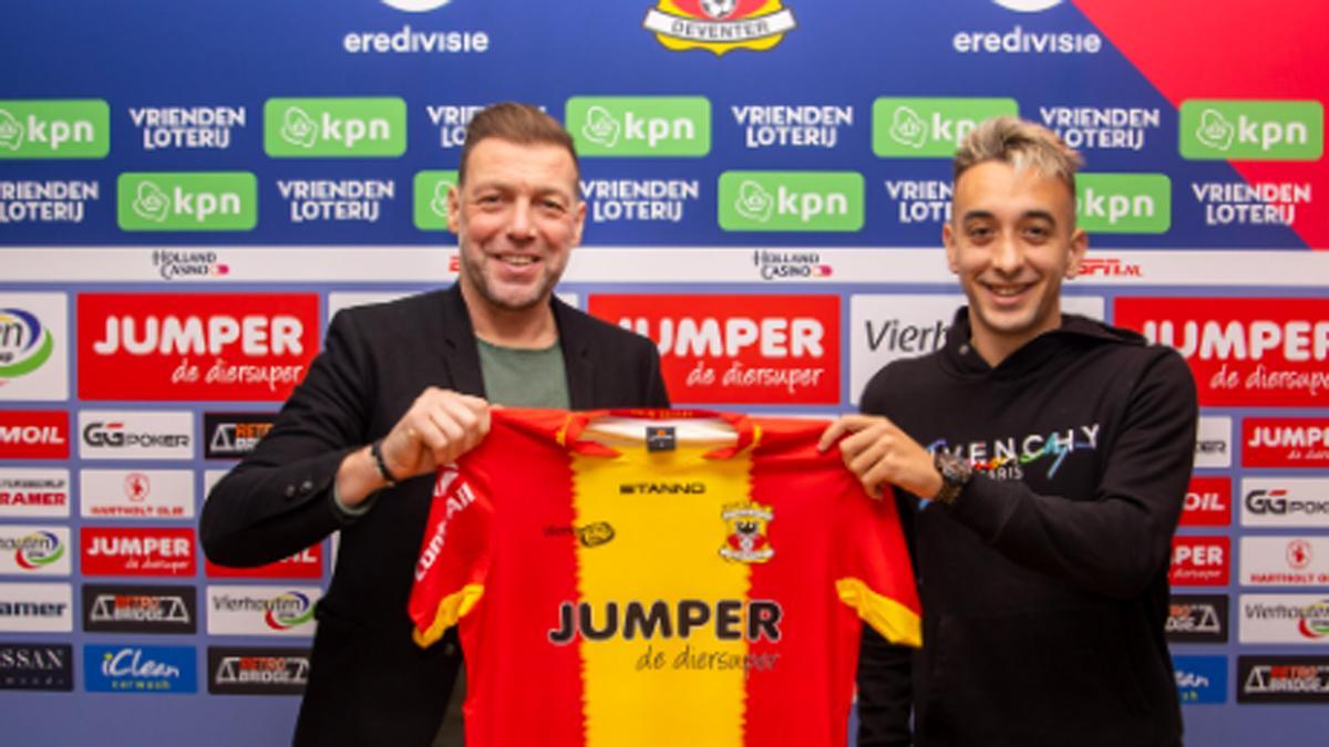 Darío Serra, presentado por el Go Ahead Eagles