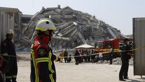 Efectos del terremoto de Birmania en la ciudad de Bangkok.