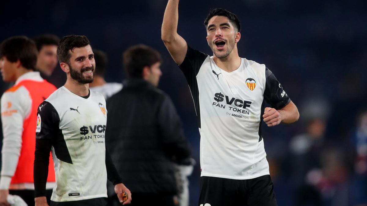 Las Imágenes del Derbi entre Levante UD y Valencia CF en el Ciutat