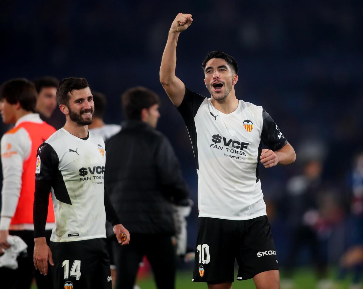 Las Imágenes del Derbi entre Levante UD y Valencia CF en el Ciutat ...