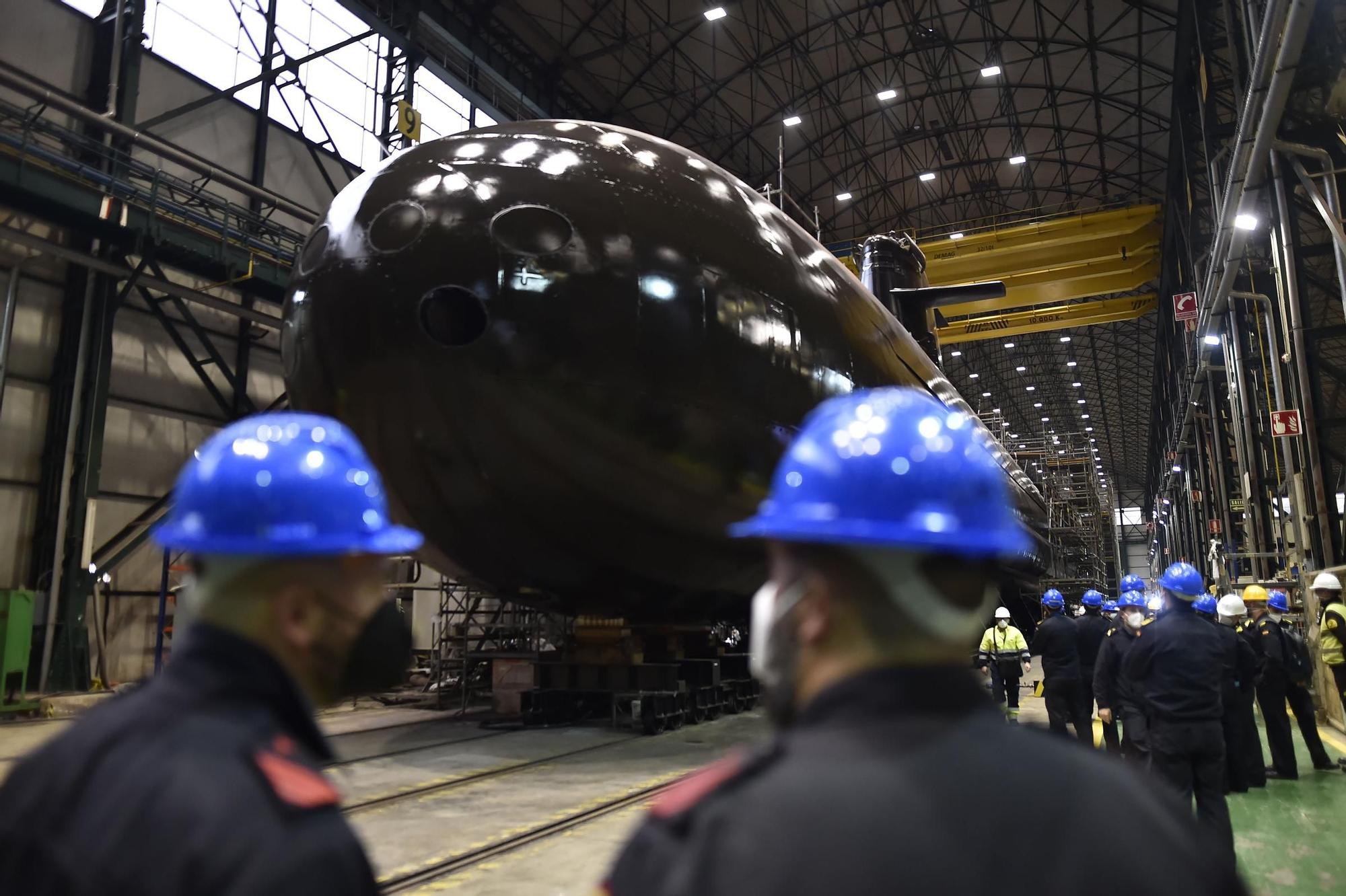 La construcción del submarino S-81 paso a paso, hasta la recepción de la Armada en Cartagena