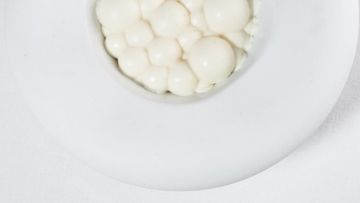 Los higos con 'mousse' de queso de Begoña Rodrigo.