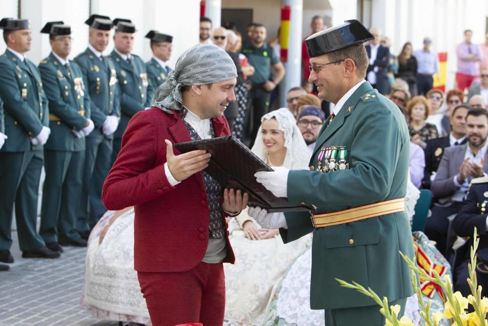 Festividad del Pilar en el cuartel de la Guardia Civil de Xàtiva