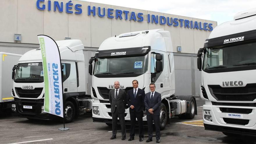 Ginés Huertas Industriales presenta la nueva gama Iveco e inaugura el centro Ok Trucks