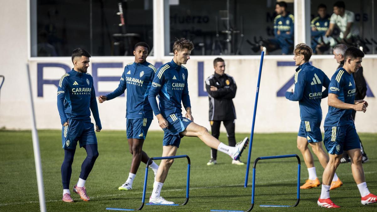 Kosa, durante un entrenamiento en la Ciudad Deportiva.