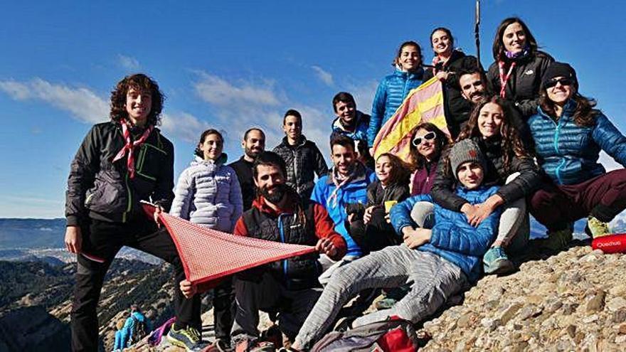 El Grup d&#039;Esplai Fent Camí fa 40 cims i tanca l&#039;aniversari amb una festa