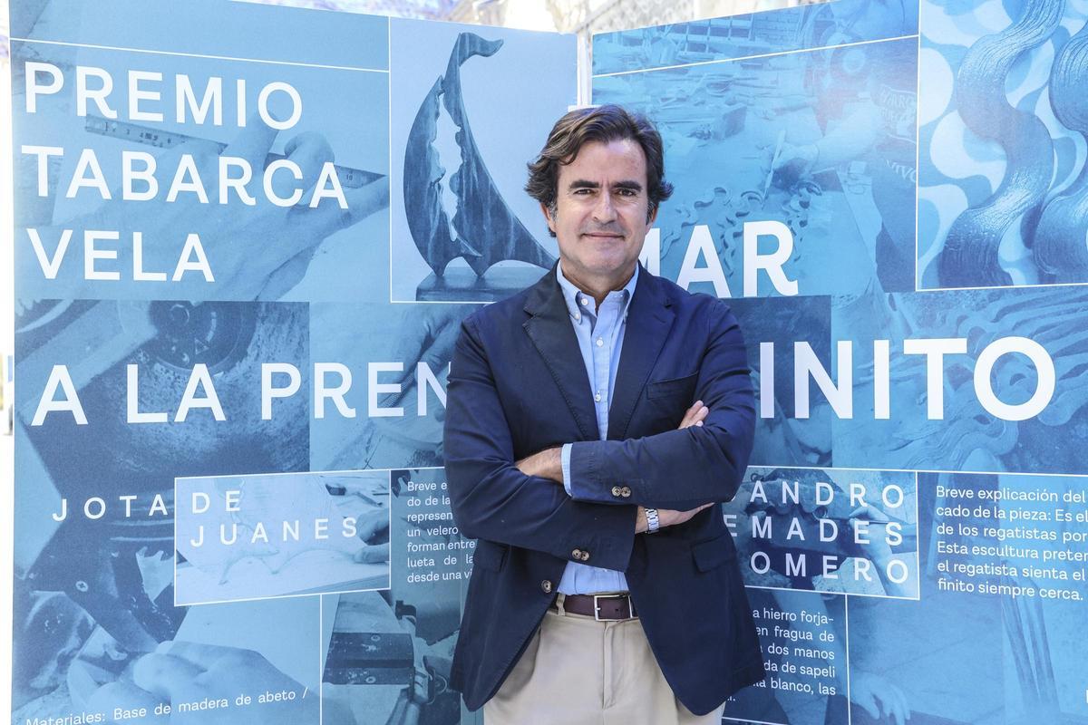 Miguel López Barbero, presidente del Real Club de Regatas de Alicante.