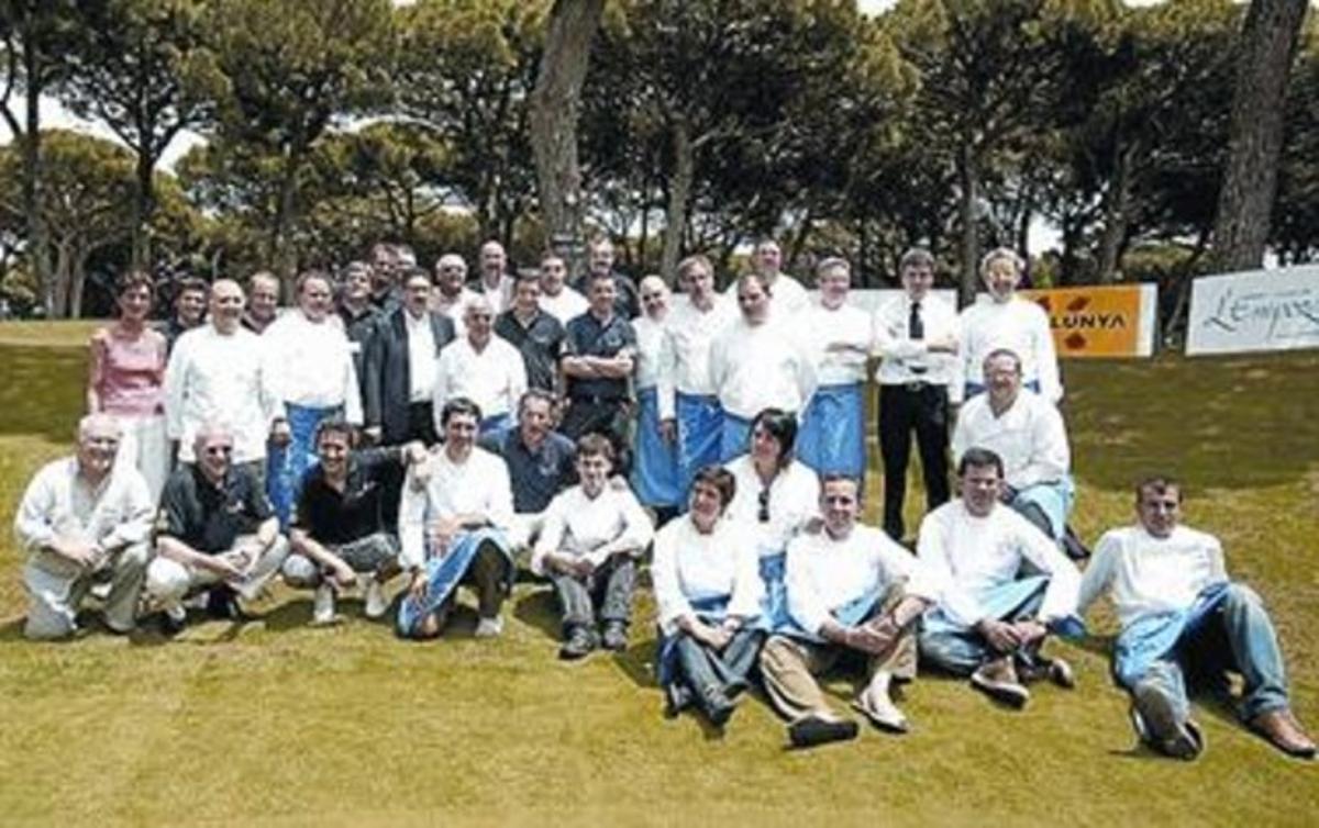 Els xefs de lEmpordà juguen a golf amb famosos_MEDIA_1 Els xefs de lEmpordà juguen a golf amb famosos_MEDIA_1