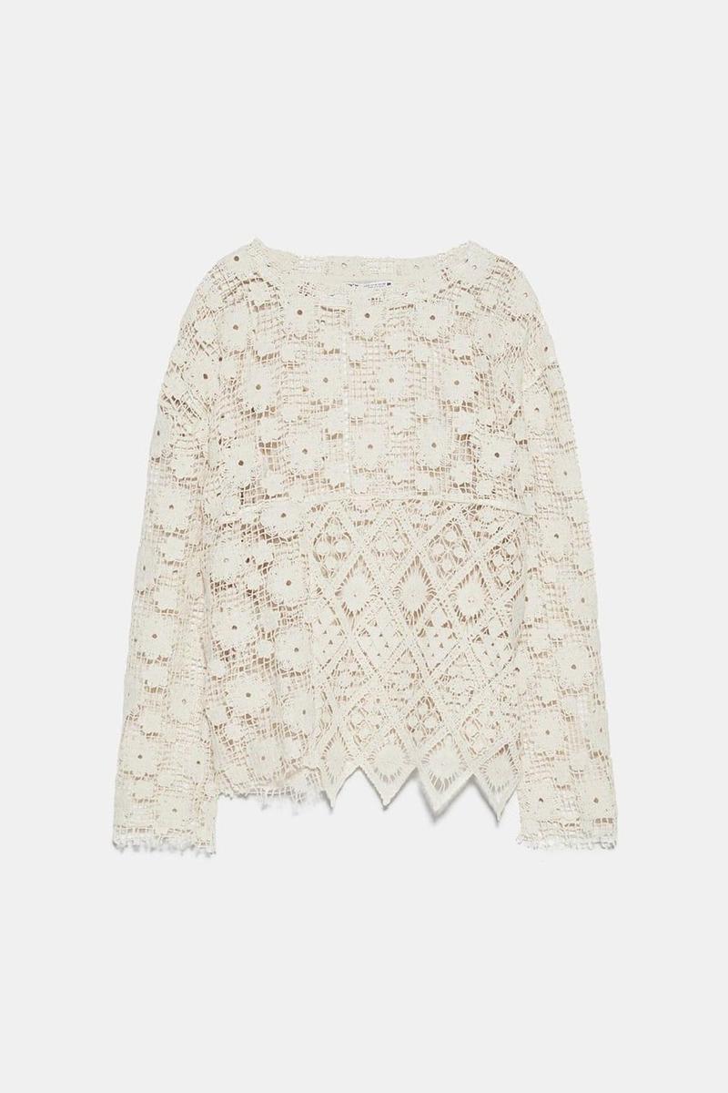 Cuerpo de crochet de Zara. (Precio: 29,95 euros)
