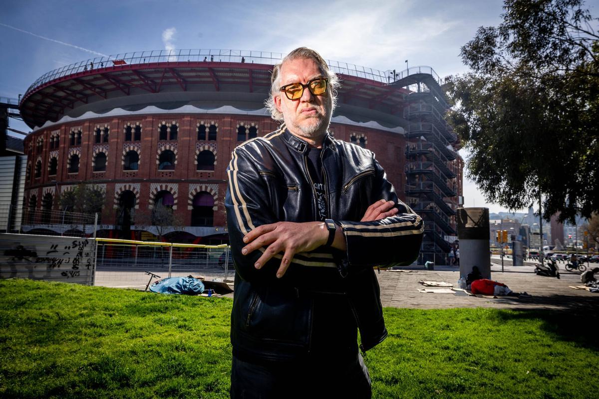 Carlos Ruf, exjugador de baloncesto, en Barcelona.