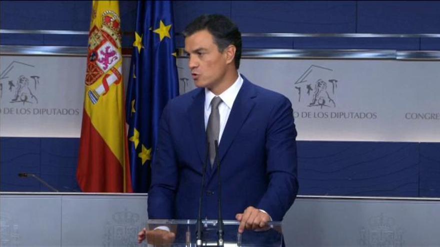 Sánchez califica la reunión de "prescindible" y ratifica su 'No' a Rajoy