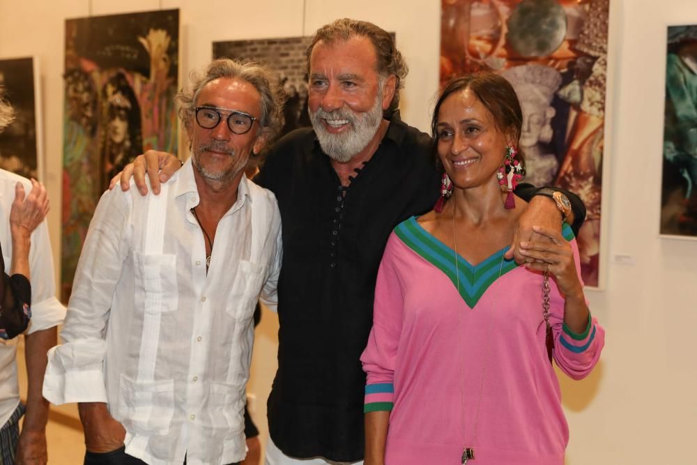 José Manuel Lorenzo, Pino Sagliocco y Olga Andrino