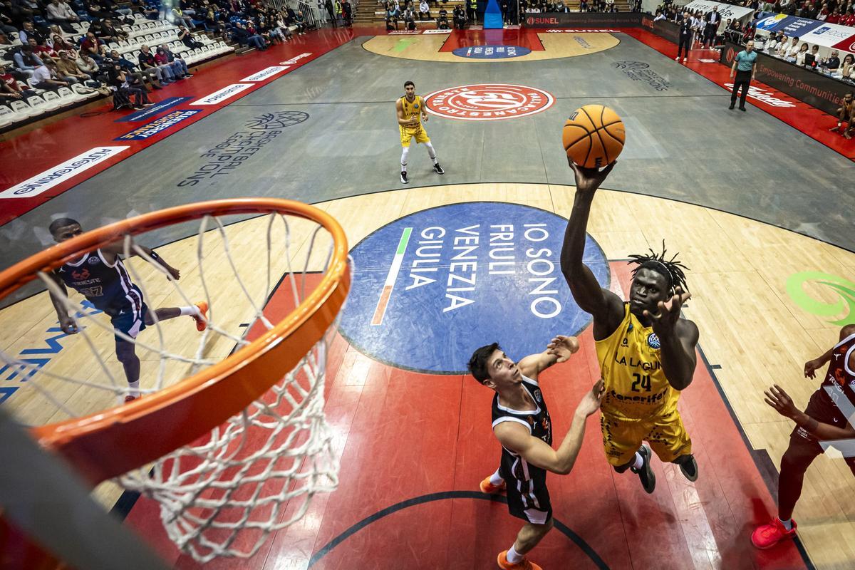 Basketball Champions League: Pallacanestro Trieste - CB Canarias