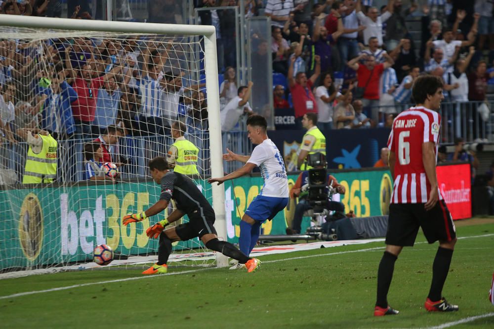 LaLiga Santander | Málaga CF, 2 - Athletic de Bilbao, 1