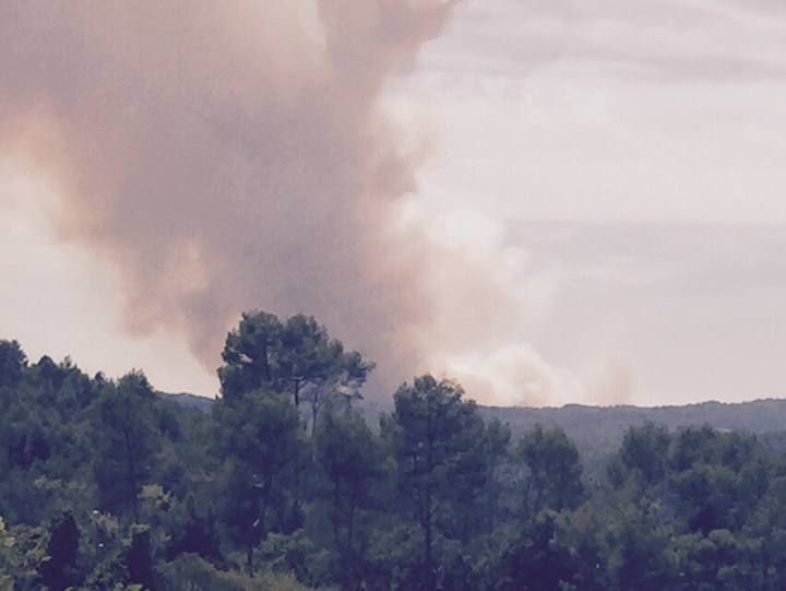 Incendi a Òdena