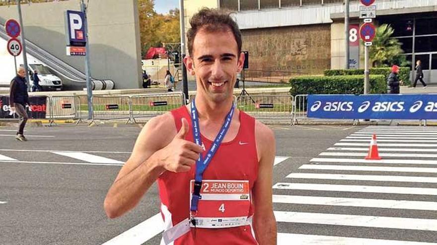 Rafel Quintana, plata en open masculino.