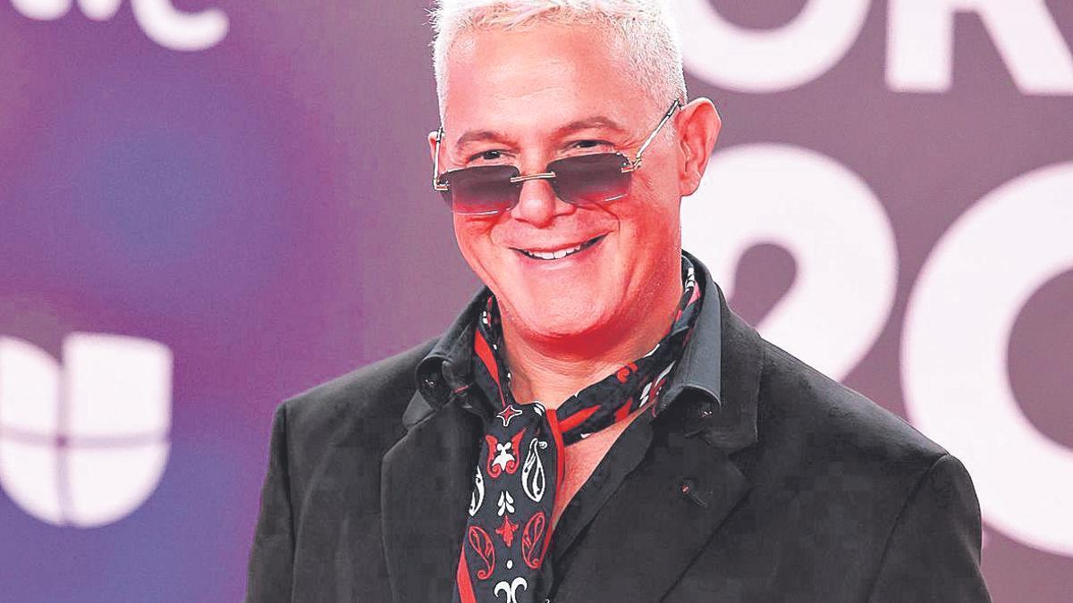 Alejandro Sanz, durante el ‘photocall’ previo a la gala de los Grammy Latinos 2023.