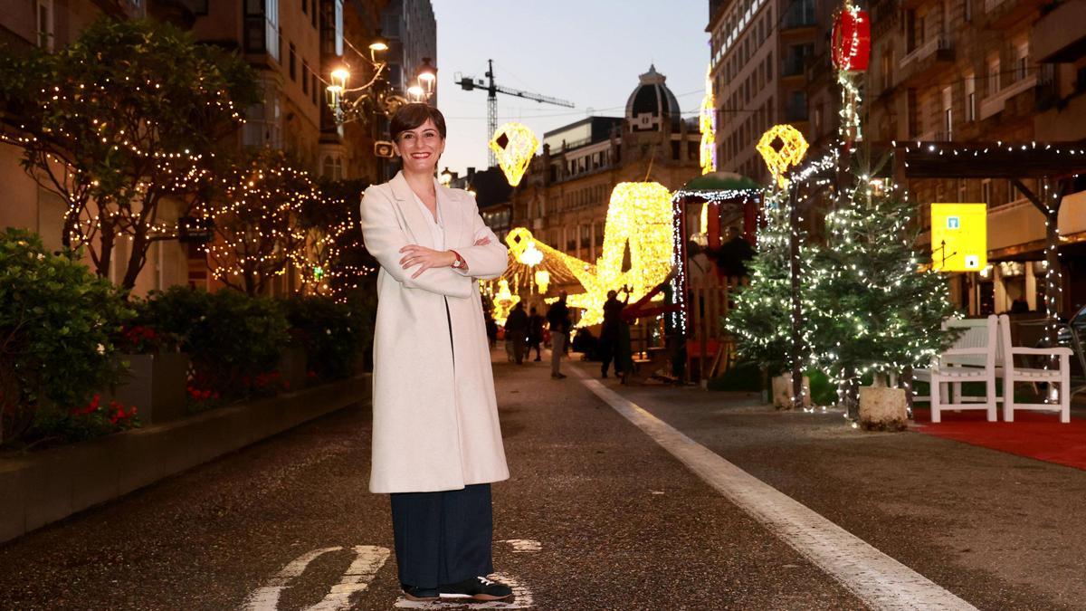 Isabel Rodríguez García, ministra d’Habitatge i Agenda Urbana, a Vigo.