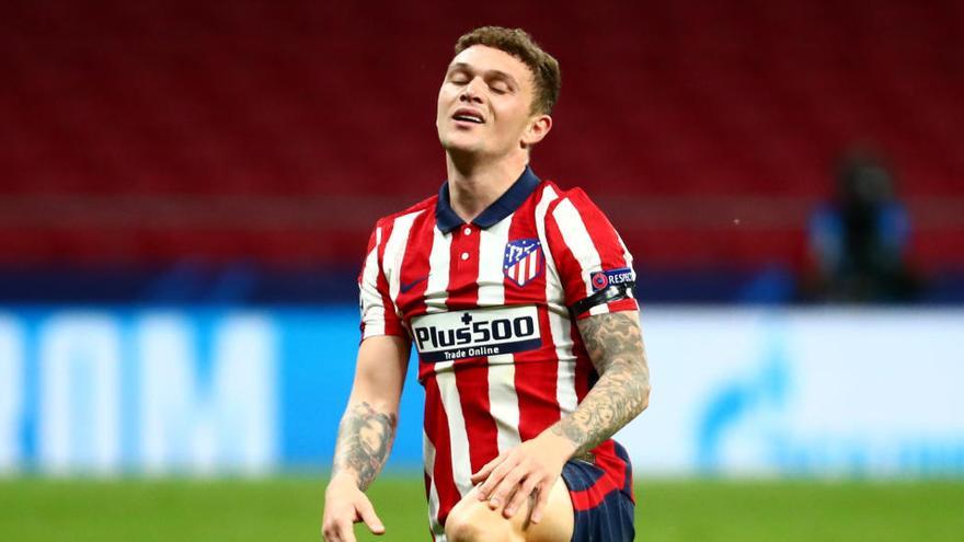 Kieran Trippier se perderá 14 partidos con el Atlético de Madrid.