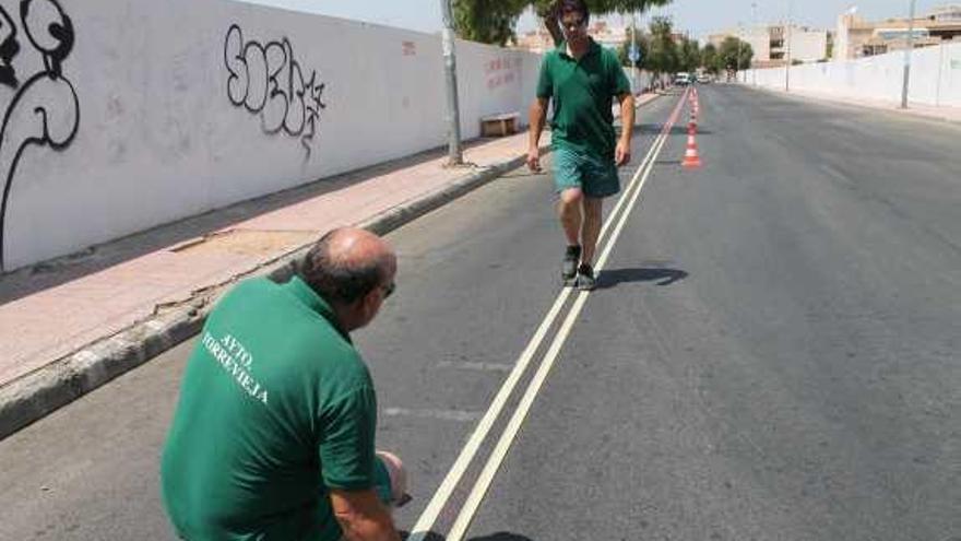 Repintado. Sin visos de un traslado inminente