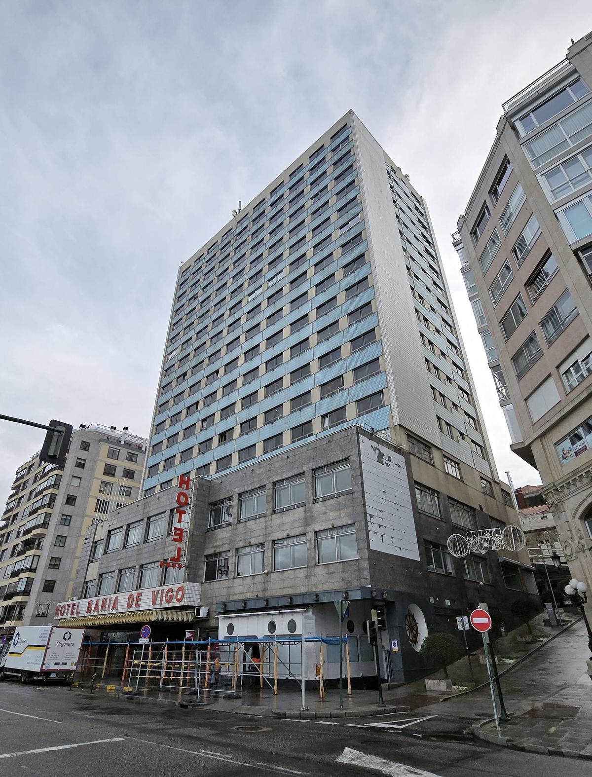 Comienzan las obras en el interior del Hotel Bahía de Vigo