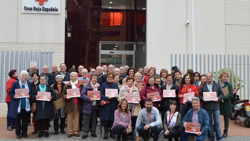 Los voluntarios con solera