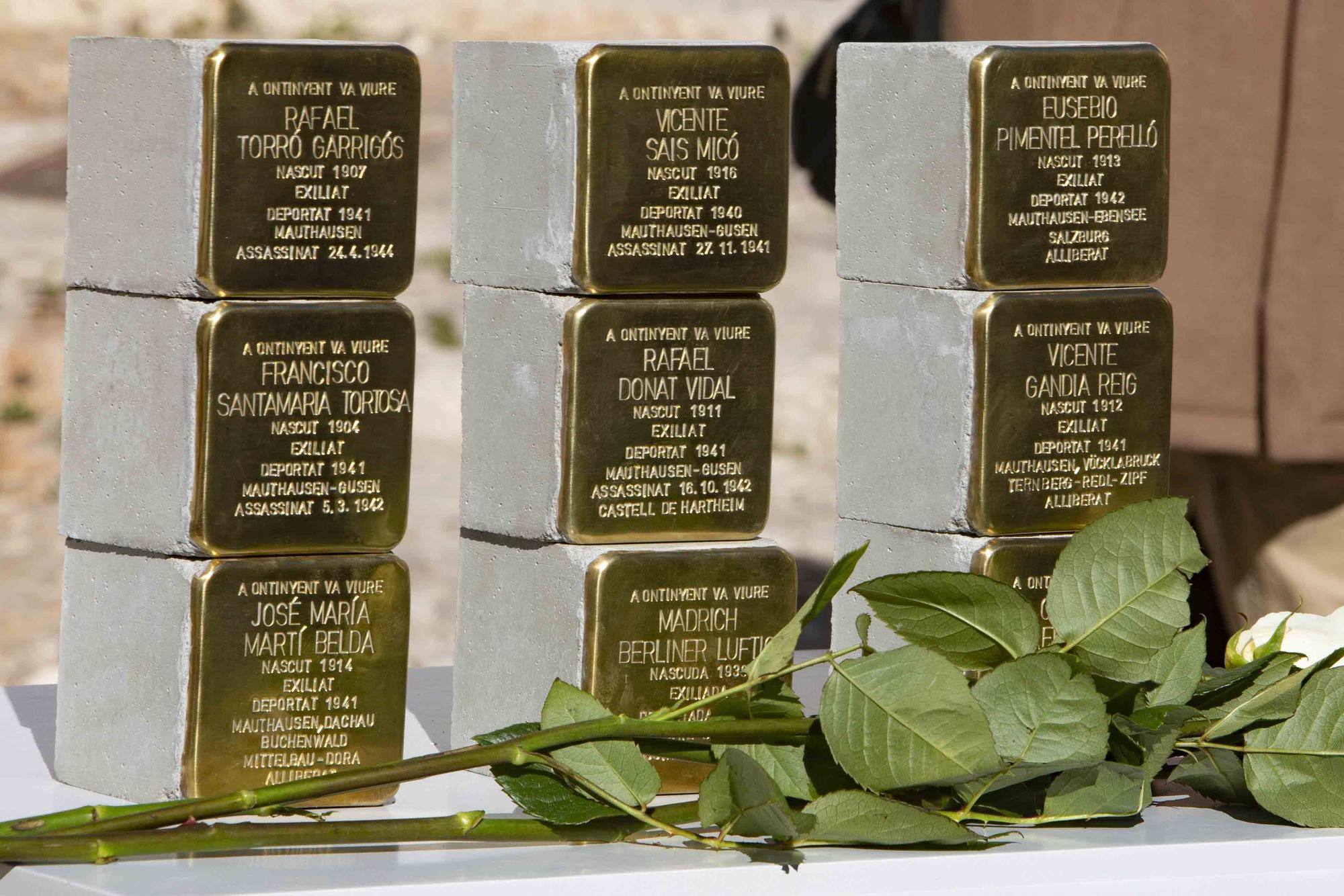 El proyecto “Stolpersteine” llega a Ontinyent