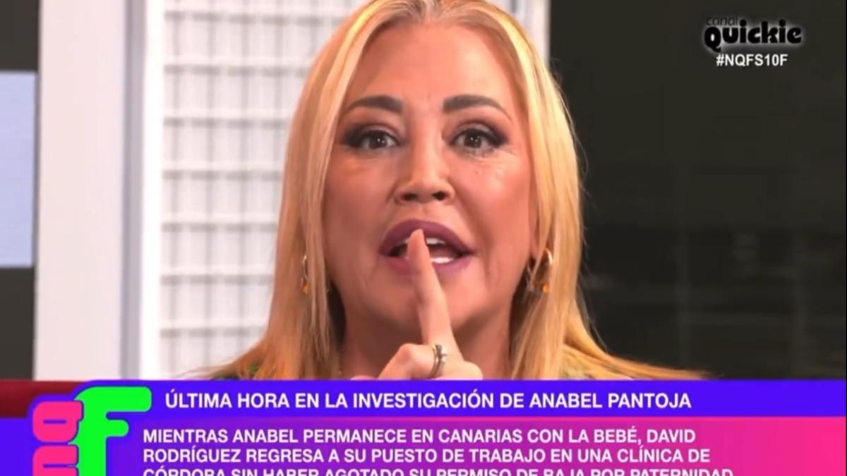 Belén Esteban en el último programa de 'Ni que fuéramos Shhh'