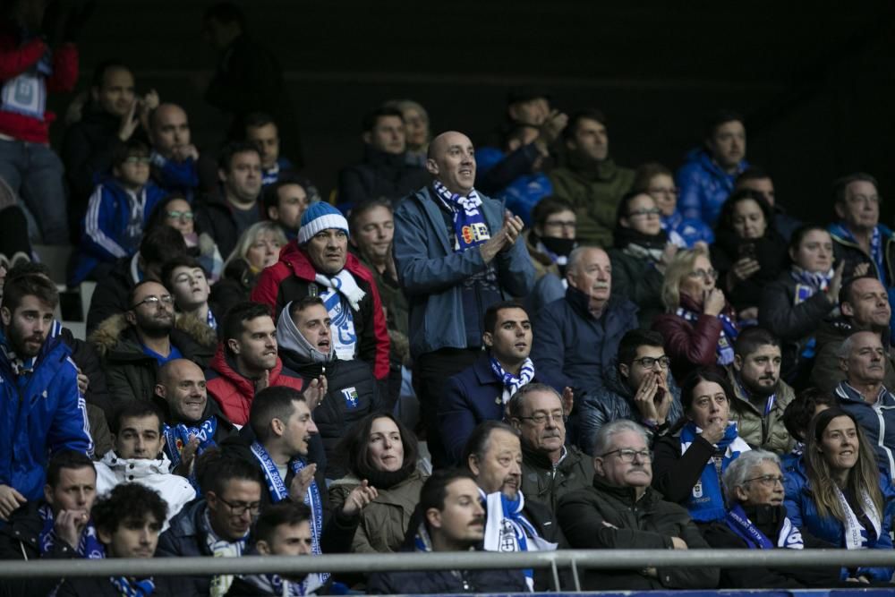 El partido entre el Real Oviedo y el Rayo Vallecano, en imágenes