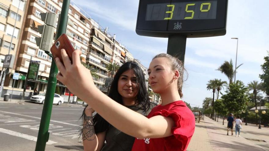 Córdoba alcanza los 29,5 grados de máxima