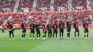 El RCD Mallorca felicita a Estrella Damm por su 150 Aniversario