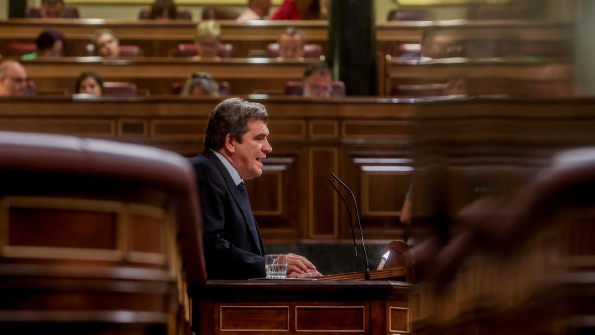 El ministro de Inclusión, Seguridad Social y Migraciones, José Luis Escrivá.