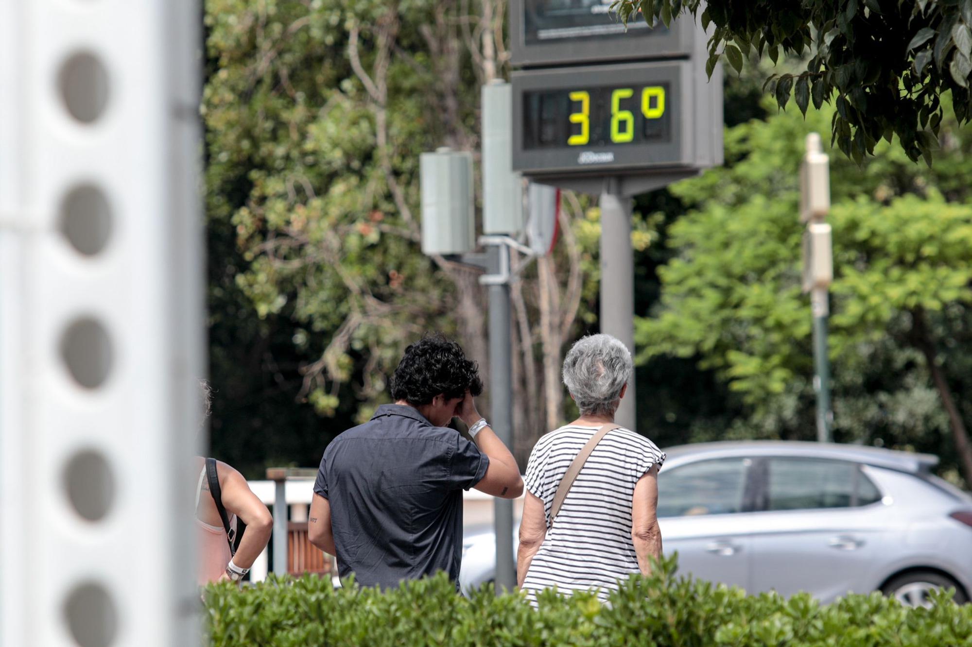 La ola de calor sigue con máximas de 44 ºC