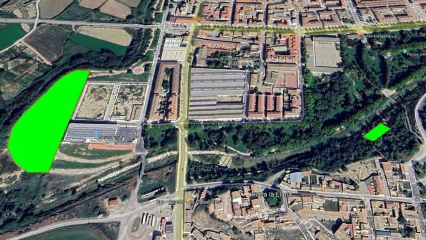 Se localizará al lado del río Arba de Biel, en el Parque Central. | SERVICIO ESPECIAL