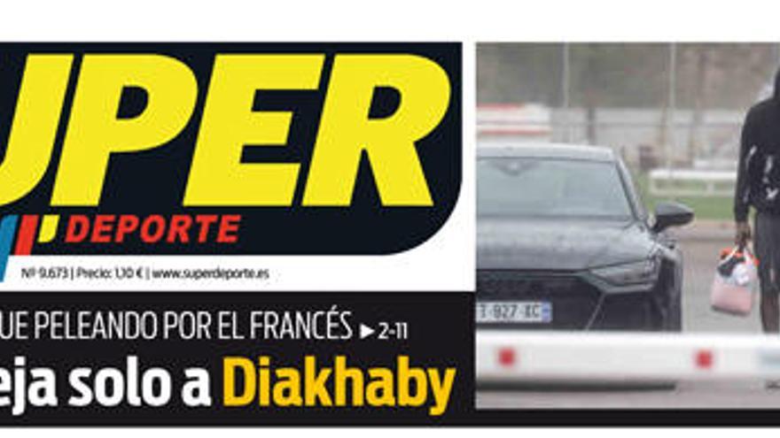 La portada de SUPER del sábado