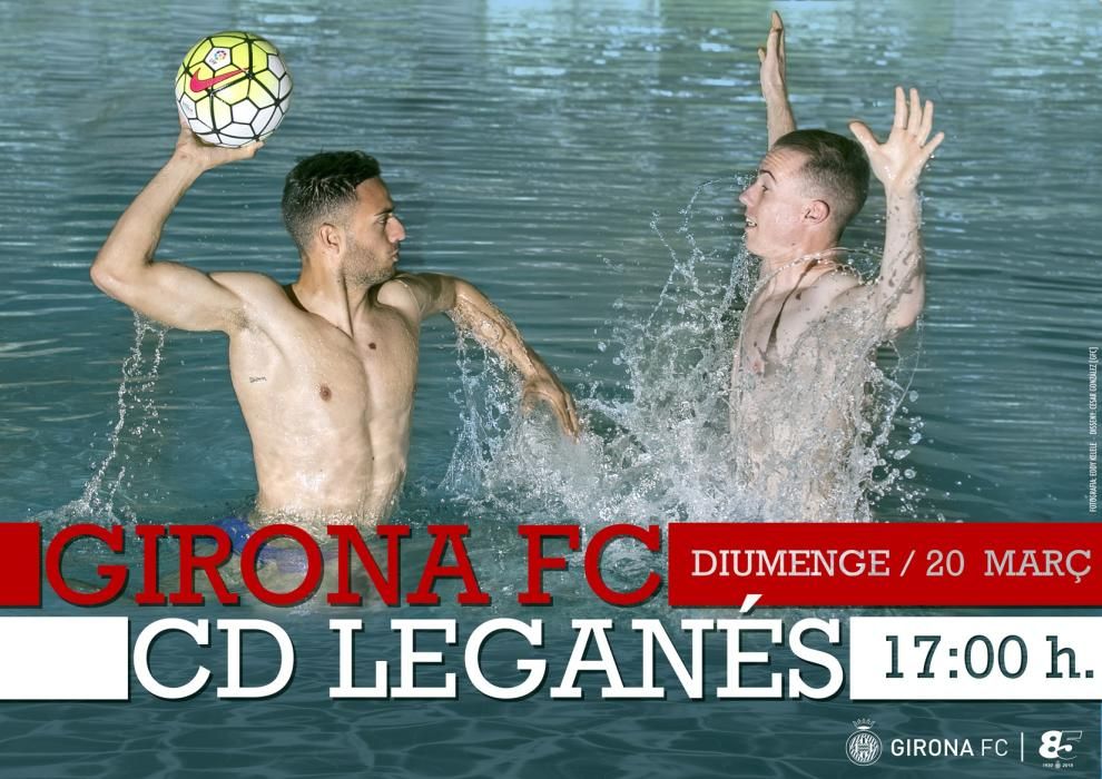 Tots els pòsters promocionals del Girona FC