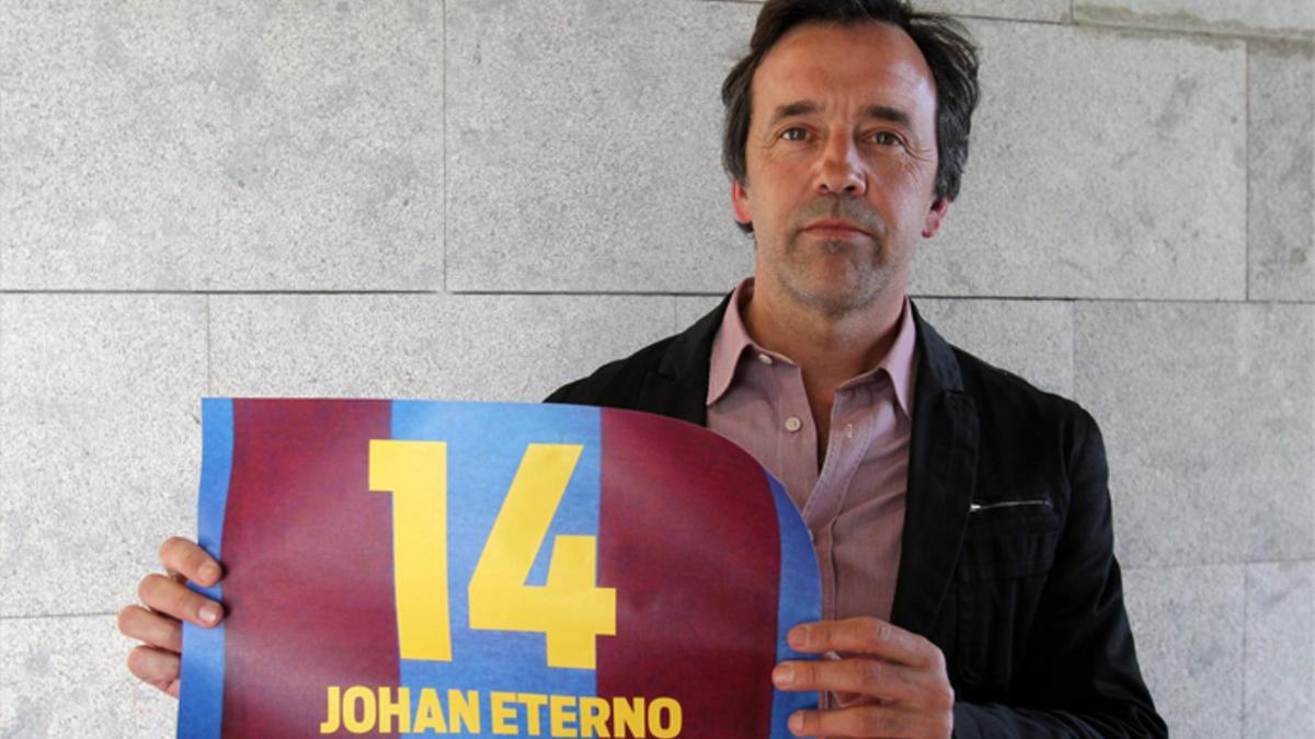 Iván Iglesias acudió al memorial de Johan Cruyff en el Camp Nou